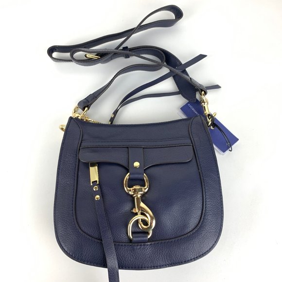 Rebecca Minkoff Handbags - New Rebecca Minkoff Dog Clip Navy Crossbody
